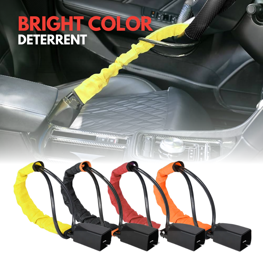 Heavy Duty Anti-Theft Steering Wheel Lock