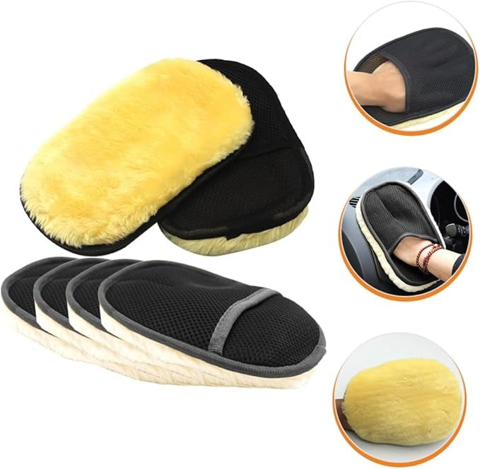 Car Wool Wash Glove
