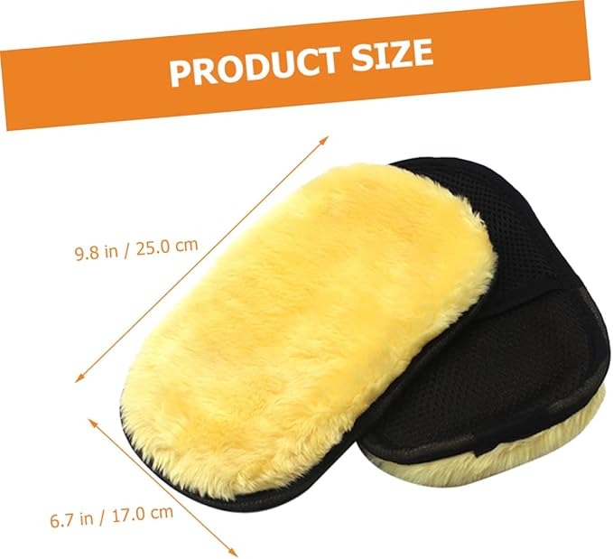 Car Wool Wash Glove