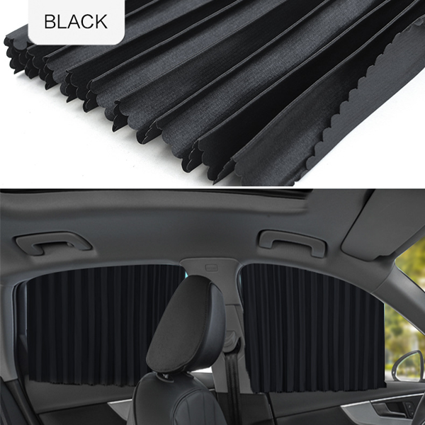 Slidable Magnetic Car Curtain for UV Protection