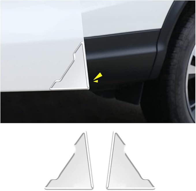 Transparent Car Door Corner Protective Film (2PCS)