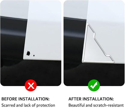 Transparent Car Door Corner Protective Film (2PCS)
