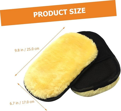 Car Wool Wash Glove