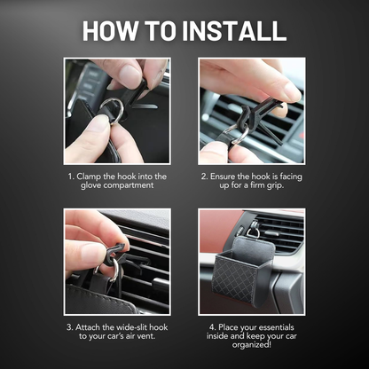 Car Air Vent Storage Bag Organizer