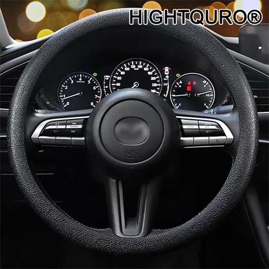 HIGHTQURO® Non-Slip Silicone Car Steering Wheel Cover