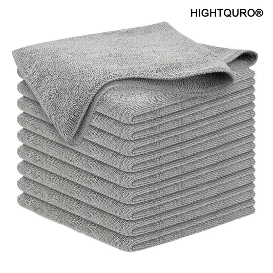 HIGHTQURO® ShineMaster 5X Microfiber Cleaning Cloth (5PCS/Pack)