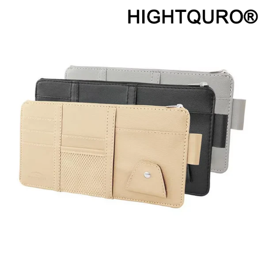 HIGHTQURO® Sun Visor Organizer