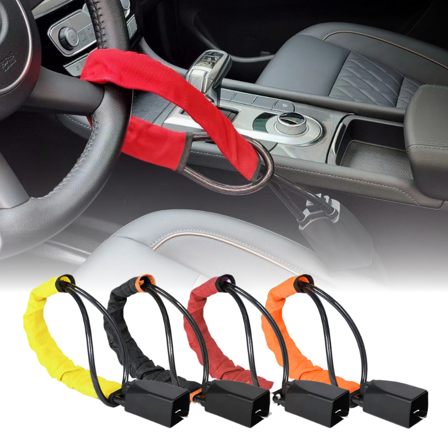 Heavy Duty Anti-Theft Steering Wheel Lock